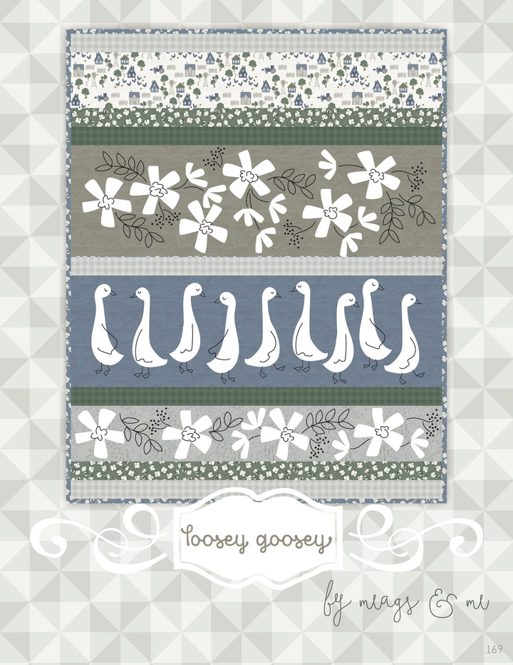 LOOSEY GOOSEY Applique Quilt Pattern by MEAGS & ME