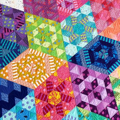 NEBULA Block of the Month Quilt Pattern by Jaybird Quilts