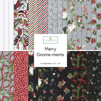 MERRY GNOME-MENTS 10 Karat Gems 10-Inch Precuts by Wilmington Prints