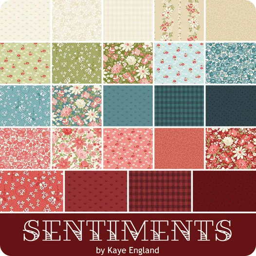 SENTIMENTS Quilt Kit by Kaye England
