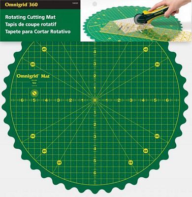 Omnigrid Rotating Cutting Mat 14-in
