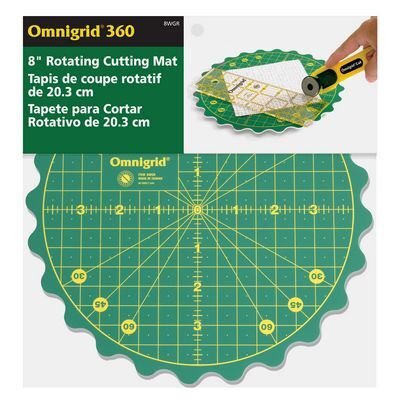 Omnigrid Rotating Cutting Mat 8-Inches
