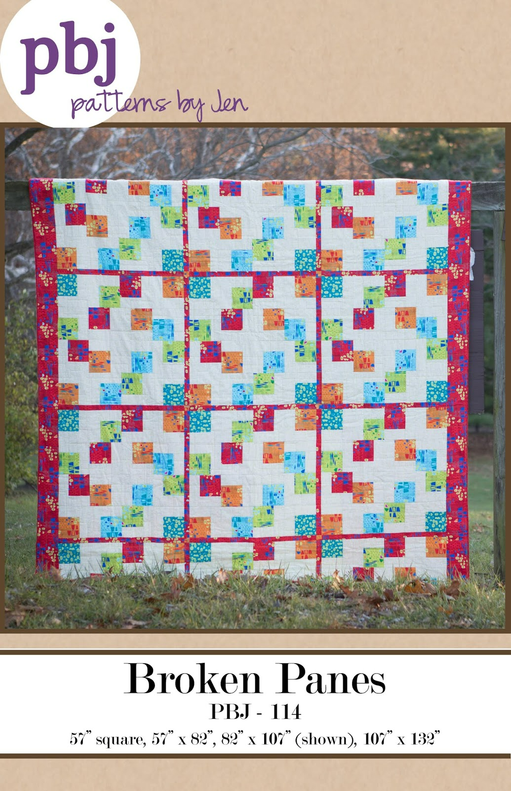 BROKEN PANES Quilt Pattern