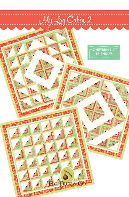 MY LOG CABINS II Pattern by Fig Tree & Co.