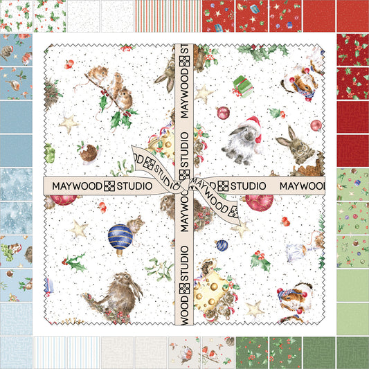 ONE SNOWY DAY 10" Stacker Precuts by HANNAH DALE