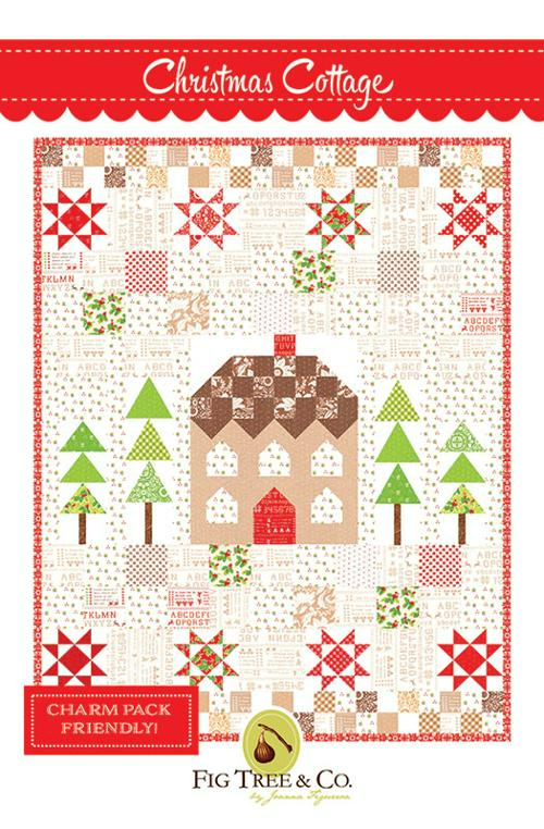 CHRISTMAS COTTAGE Quilt Pattern by Fig Tree & Co.