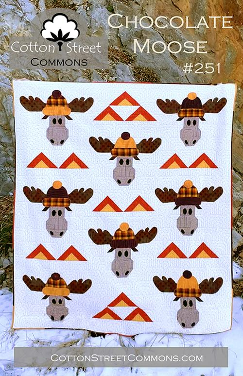 CHOCOLATE MOOSE Quilt Pattern