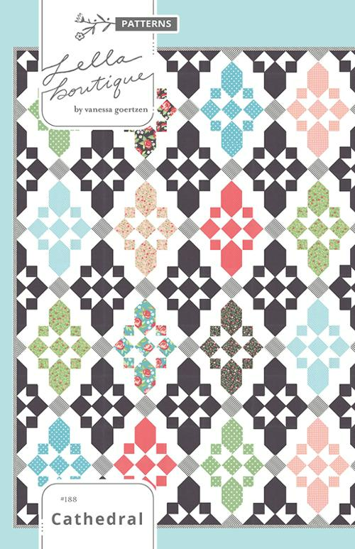 CATHEDRAL Quilt Pattern by Lella Boutique