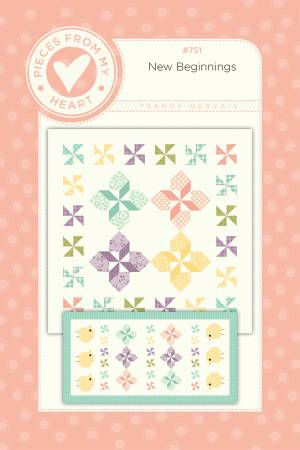 NEW BEGINNINGS Quilt & Table Runner Patterns by Sandy Gervais
