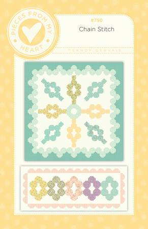 CHAIN STITCH Quilt and Table Runner Pattern by Sandy Gervais