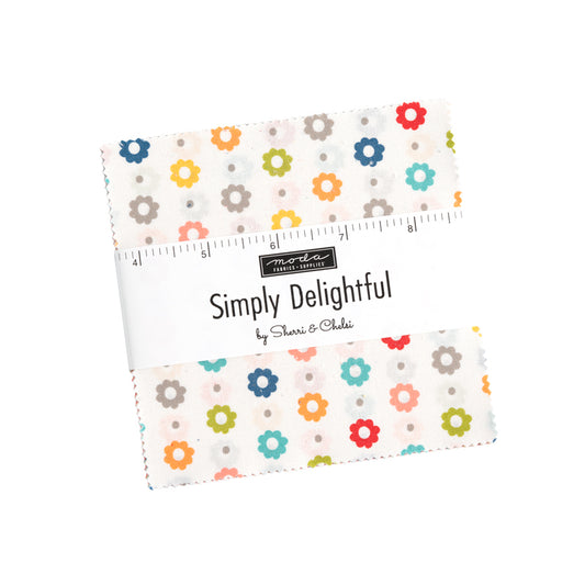 SIMPLY DELIGHTFUL 5" Charm Pack by SHERRI & CHELSI