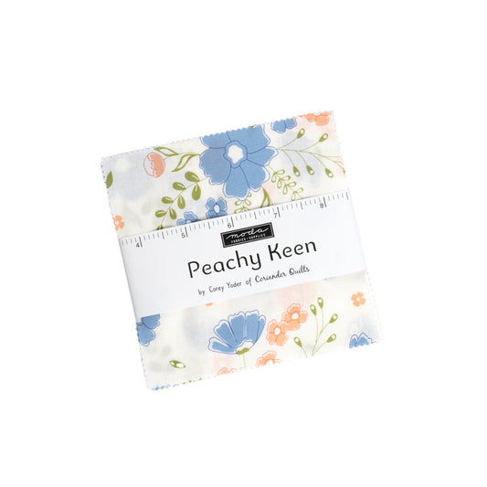 PEACHY KEEN 5" Charm Pack Precuts by CORIANDER QUILTS