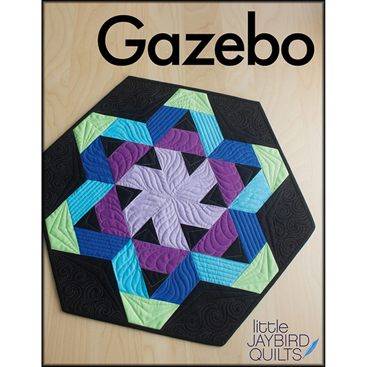 GAZEBO Quilt Pattern Table Topper