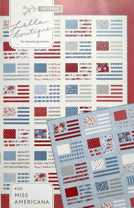 MISS AMERICANA Quilt Pattern by LELLA BOUTIQUE